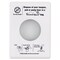 Hospeco Scensibles Personal Disposal Bag Dispenser, Plastic, White SDW - alternate 1