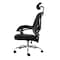 Elama Full Back Mesh Adjustable Office Chair with Headrest in Black ELM-F-919BKD - alternate 3