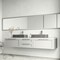 Vigo Palazzo 24inL x 11inW x 5inH Concreto Stone Rectangular Vessel Bathroom Sink in Gray VG04060 - alternate 4