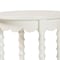 Baxton Studio Sally Nightstand with Bamboo Inspired Legs, White 266-14637-ZORO - alternate 2