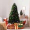 Elf Stor 6ft Prelit Christmas Tree Artificial Spruce Tree w/ 250 Warm White, Color Changing Lights & Stand 50-300-6LIT - alternate 2