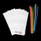 Blueoco Kolorae Clear Plastic Drink Pouch, 6PK KOL-1035 - alternate 2