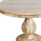 Homeroots 48" Natural Solid Wood Pedestal Base Round Top Dining Table 605985 - alternate 3