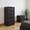 Homeroots Two Piece Black Bedroom Set 526367 - alternate 2