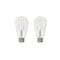 Bulbrite 60W Equivalent Warm White Light ST18 Dimmable LED Filament Light Bulb, 2PK 861424 - alternate 1