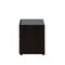 Homeroots 24" X 17" X 20" Dark Grey And Light Epresso Mdf Nightstand 319114 - alternate 3
