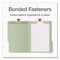 Pendaflex HD Pressboard Fastener Folders, 2/5-Cut Tab: Right, Expands 2", 2 Fasteners, Legal, Gray/Green, 25PK 1006938 - alternate 2