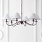 Jonathan Y Phoebe 41.5" 6-Light Grand French Country Farmhouse Adjustable Swooping Arm Candle-Style Metal LED C JYL7624A - alternate 5