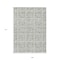 Homeroots 9' X 12' Taupe Beige And Tan Medallion Washable Indoor Outdoor Area Rug 589360 - alternate 4