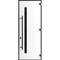 Vdomdoors Front Exterior Prehung Steel Door Ronex0162 Red Oak 96 Entry Metal Modern Painted W36xH96 Left hand RONEX0162EXD-RED-W36xH96-LH-I - alternate 1