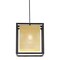Homeroots Gold and Black Geometric Metal Ceiling Light 524178 - alternate 4