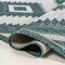 Jonathan Y Lior Geometric Moroccan Diamond Turquoise/Cream 3 ft. x 5 ft. Indoor/Outdoor Area Rug TSN202E-3 - alternate 2