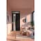 Vdomdoors Aluminum Door Cynex 6116 Black Entry Steel Metal Modern Painted W36xH80+16 Left Inswing CYNEX6116EXD-BLK-W36xH80+16-LH-I - alternate 2