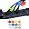 Grizzly Supply Small Cable Label, 1 in L, 1.2 in W, Hook and Loop Closure, Assorted Colors, 12PK GS-HLCL-Small - alternate 1