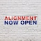 Signmission Alignment Now Open, 18 Inch x 48 Inch, Vinyl Banner B-30458 - alternate 2