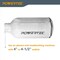 Powertec 13 in Planer Blades 3PK and 30 Micron Filter Dust Collector Bag with 4 in Key Hose Clamp 12842N - alternate 2