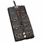 Tripp Lite Power Strip, Surge, 8 5-15R, 5-15P, 10 ft., Black TLP810NET - alternate 1