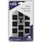 Hardware Resources KasaWare 1''Diameter Matte Black Flared Foot Square Knob, 10PK K313MB-10 - alternate 1