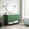 James Martin Vanities Breckenridge 48'' S Vanity, Smokey Celadon w/ Victorian Sil Top w/FreePower Wireless Charger 330-V48-SC-FVSL - alternate 3