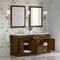 James Martin Vanities Bellshire 72" Double Vanity, Honey Oak w/ 3 CM Carrara Marble Top 660-V72-HNO-3CAR - alternate 4