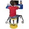 Kore Design Kids Sit-Stand Mobile Student Desk for Schools, Classrooms, 31in to 38in tall, Blue 803947 - alternate 4