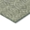 Homeroots 5' X 8' Artichoke Green Geometric Washable Indoor Outdoor Area Rug 607465 - alternate 4