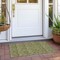 Homeroots 2' X 3' Green Damask Washable Non Skid Indoor Outdoor Area Rug 563880 - alternate 5