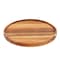 Megachef 12 Inch Acacia Wood Lazy Susan Tray 750122147M - alternate 3