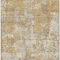 Homeroots 9' X 12' Gold Brown And Beige Abstract Washable Indoor Outdoor Area Rug 597966 - alternate 2