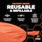 Xpose Safety Woven Polypropylene Sand Bags for Gravel - 14in x 26in 50 lb Limit, Orange, Half Pallet of 7,500 SBO-1426-HP7500-X - alternate 4