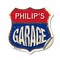 Signmission Philip's Garage, 12 Inch X 12 Inch, Vinyl Decal SHI-D-12-383-PHILIP - alternate 1