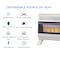 Procom Heating Natural Gas Ventless Infrared Plaque Heater With Base Feet - 30,000 BTU, Manual Control MN300HPA-B - alternate 3
