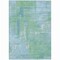 Homeroots 8' X 10' Sky Blue And Blue Abstract Washable Indoor Outdoor Area Rug 609223 - alternate 3