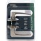 Steel Pro Brushed Nickel Straight Passage Door Lever LHX203B - alternate 3