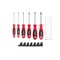 Tekton Slotted Screwdriver Set with Modular Organizers, 4 IN Shanks, 6-Piece, 3-8 mm DWS90101 - alternate 2