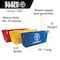 Klein Tools Tool Bag Set, Blue, Red, Yellow, Canvas, 0 Pockets 5539CPAK - alternate 3