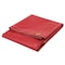 Mytee Products 6ft x 8ft Heavy Duty Red 18oz Vinyl Utility Tarp Waterproof, Multipurpose, Cars, Boats, Campers, 2PK VT18-6x8-REDx2 - alternate 4