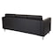 Office Star Products Atlantic Sofa, Black ATL53-R107 - alternate 2