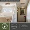 Vaxcel Pratt 2-Light Cage Flush Mount Ceiling Light, Two-Tone Satin Nickel, Farmhouse, 13-In. C0363 - alternate 6