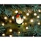 Homeroots Santa in Holiday Lights Hand Painted Mouth Blown Glass Ornament 477461 - alternate 3