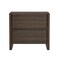 Manhattan Comfort Linda 24in Nightstand in Walnut Brown (2-Drawer) NS015-BR - alternate 4