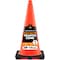 Xpose Safety Traffic Safety Cone, 28 in, PVC Plastic, No Collar, DOT Approved, Orange OTC28-1-X - alternate 1