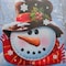 Homeroots Count Down to Christmas Snowman Canvas Wrapped Canvas Print Wall Art 505495 - alternate 2