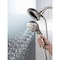 Delta Universal Showering Components H2OKinetic In2ition 5-Setting Two-in-One Shower 58480-SS25-PK - alternate 2