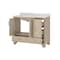 Craft And Main Vanity, w/Engineered Sto, 42in, Natural Oak AWNVT4219D - alternate 2