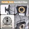 Edendirect 20 in. Industrial High-Velocity Floor Fan, 3-Speed, with 120 Deg Adjustable Tilt, Carry Handle ZRZHUMI-AC-DSV21PD-20BK - alternate 3