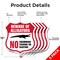 Signmission Alligator Warning Shield Sign Beware Of, 12 inch X 12 inch, Aluminum Metal Sign, 5PK SHI-A-5Pack-12-358 - alternate 3