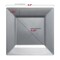 Smarty Had A Party Silver Square Plastic Plates Dinnerware Value Set (120 Dinner Plates + 120 Salad Plates), 240PK 6949VP-CASE - alternate 4