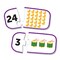 Learning Resources Counting Puzzle Cards LER6087 - alternate 2