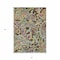 Homeroots 5' X 8' Chocolate And Artichoke Green Paisley Washable Indoor Outdoor Area Rug 588601 - alternate 2